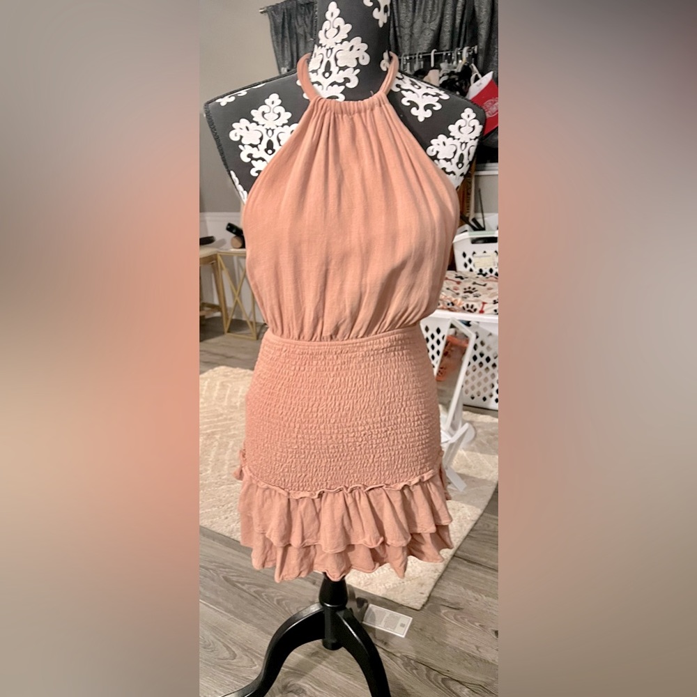 Mable Halter Dress S